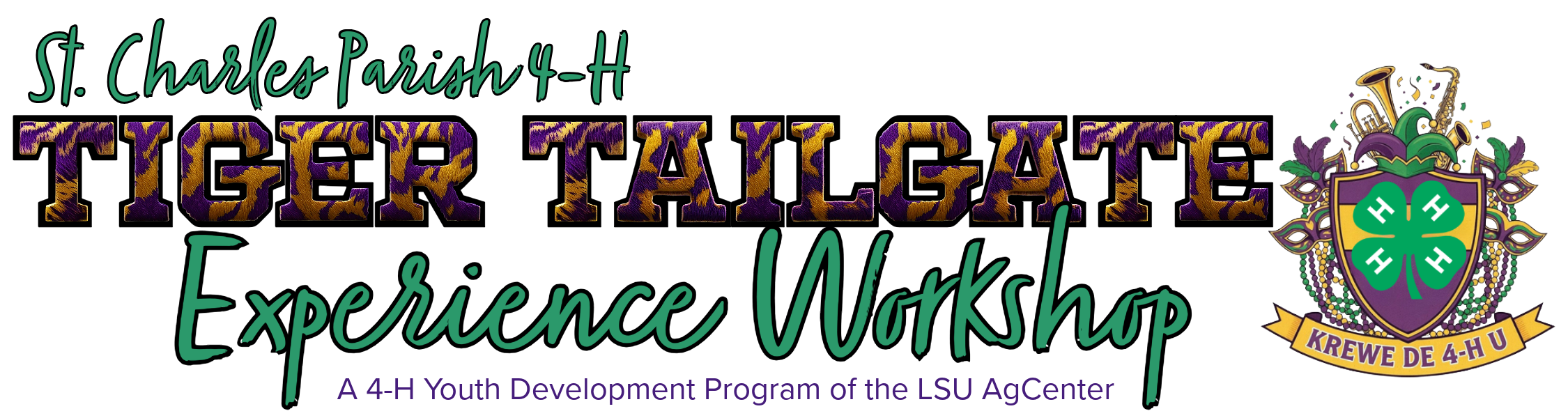 St. Charles Parish 4-H Tailgate Experience workshop.